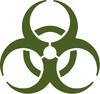Iconography representing the special biological attack ability in the game.