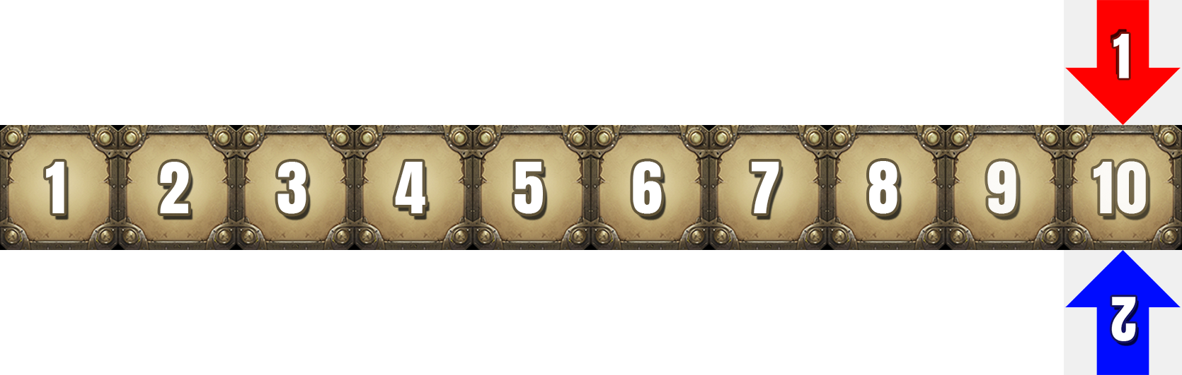 Displaying the initial supply counter.